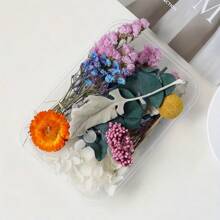 Decoration Eternal Flower Box, DIY Craft Floral Material, Photo Frame, Fan, Floret, Epoxy Resin Floral Supplies, Universal Floral Crafting Items Gifts Birthday Graduation