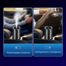 Car Air Humidifier 260ml Car Aroma Diffuser, Essence, Air Purifier, RGB - Nhiều màu - Xem 4