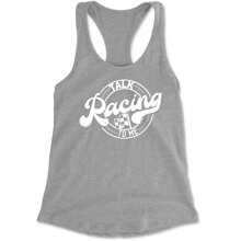 Talk Racing To Me Racerback Tank Top For Women - Cotton candy - View 2