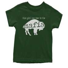 This Girl Has Ties To The Bills Mafia Youth T-Shirt