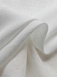 1 rèm cửa móc và vòng tự dính trơn, không cần khoan lắp đặt, thích hợp cho cửa ra vào, nhà bếp, phòng khách, phòng ngủ, chống bụi, chống tia cực tím, dễ lắp đặt, sử dụng quanh năm - trắng - Xem 6