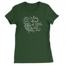 Who's Afraid Of Little Old Me Rose Skeleton Hand TTPD Music Womens T-Shirt - Rừng xanh - Xem 1