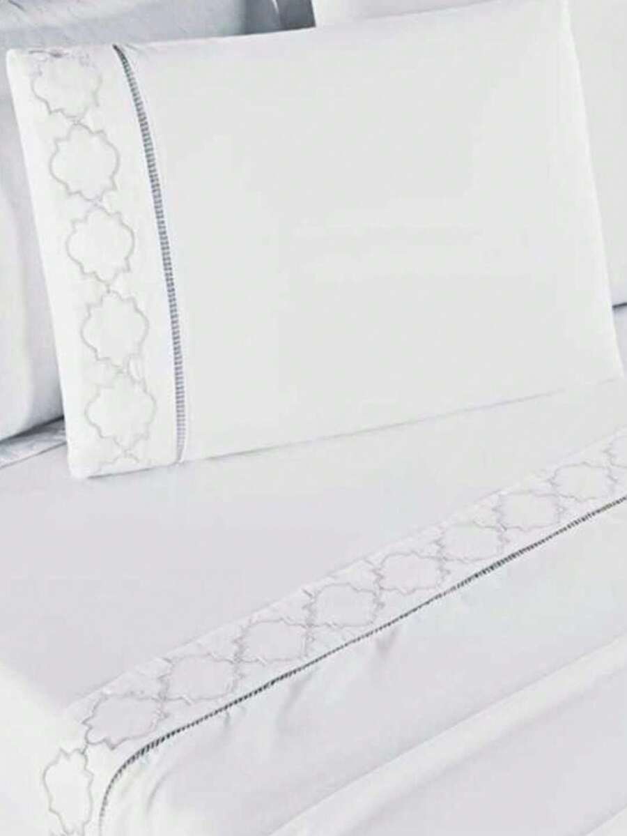 Luxurious 4Piece King\Queen\Double Sheet Set In 400 Thread Count