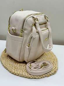 NEW Backpack | Women's Bag - Large And Spacious With Adjustable And Detachable Straps - 白色 - 查看 2