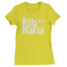 Mafia Bills Mafia Godfather Womens T-Shirt - Black - View 10