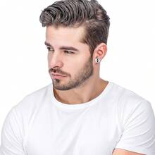 Customized 18K Gold Plated Stainless Steel Name Stud Earrings, Personalized Gift For Friends, Birthday/Mother's Day/Thanksgiving/Christmas