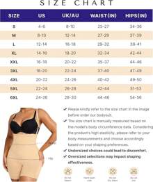 Faja  Butt Lifting Shapewear Body Shaper For Women Tummy Control Panties With Hook Zipper Closure - 杏色 - 查看 8
