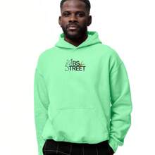 Abstract Floating Through Cotton Sweatshirt - Màu xanh Bạc hà - Xem 2