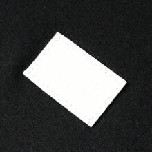 1pc Men's Casual Crew Neck Long Sleeve Sweatshirt With Small Leather Label Design, Suitable For Daily Wear In Spring And Autumn - Black - View 7