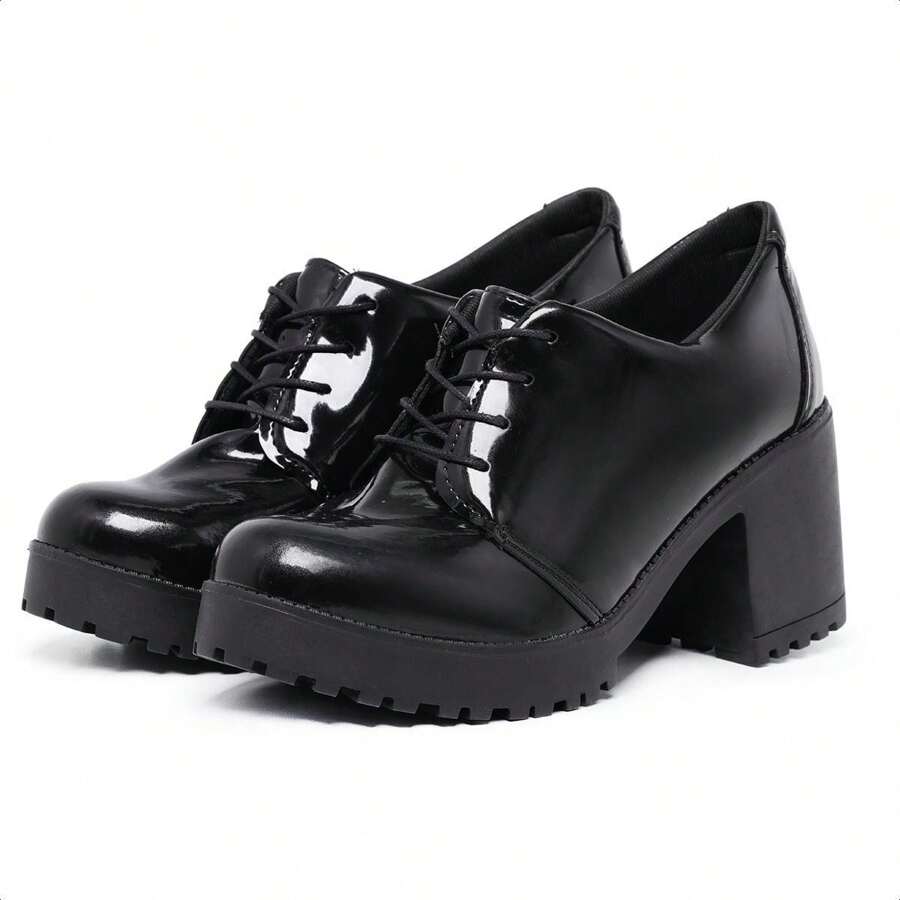 Short Boot Blogger Tractor Mid Heel Colors - Trong sáng - Xem 1