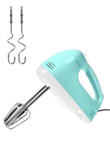 PANCERKA 1 套电动手动搅拌机,7 档手持打蛋器打蛋器,电动搅拌机,家用电器搅拌器,电动食物搅拌机厨房碗辅助搅拌器搅拌 - 美規A型插(110-127V) - 查看 15