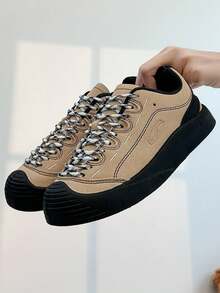 Giày thể thao nữ thoải mái, đa năng, phù hợp để mang hằng ngày - Màu be - Xem 2