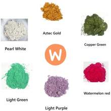 Mica Powder For Epoxy Resin - 24 Colors Shimmery Pigment Powder - Easy To Mix & Natural For Soap Making, Candle Making, Slime, Paint, Art Dye -5g/Color - 5g/bag - View 16