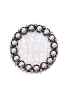 复古珍珠展示框指甲油调色盘，新款爆款调色盘，复古珍珠展示框，花朵美甲板展示板 - 彩色 - 查看 9