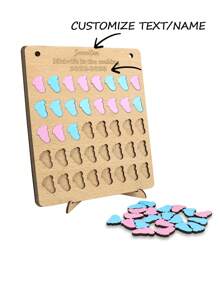 Sinh viên nữ hộ sinh đếm ngày sinh, theo dõi em bé, hộ sinh sinh con, ghi chép lại các buổi sinh nở, quà tặng cho nữ hộ sinh - Màu be - Xem 1