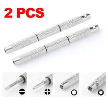 2/4/5 Pieces Screwdriver Mini Glasses Screwdriver Precision Repair Kit Mini Precision Screwdriver Keychain For Watch Eyeglass Repair Tools - Multicolor - View 2