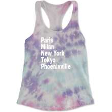 The Great Borough Of Phoenixville Racerback Tank Top For Women - 玫紅色 - 查看 7