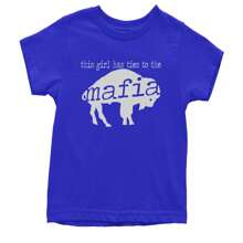 This Girl Has Ties To The Bills Mafia Youth T-Shirt