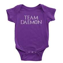 Team Daemon Infant One-Piece Romper Bodysuit And Toddler T-Shirt - 查看 7