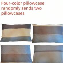 3pcs Polyester Flannel Printed Fitted Sheet Set (1pc Fitted Sheet + 2pcs Pillow Cases)