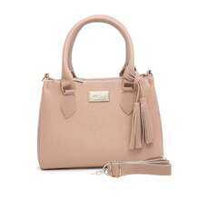 Sophisticated Medium Crossbody And Hand Strap Bag - White - 米色 - 查看 1