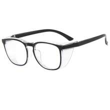 1pc Anti-Fog Safety Glasses Nurse Goggles Oversize Clear Frame Anti