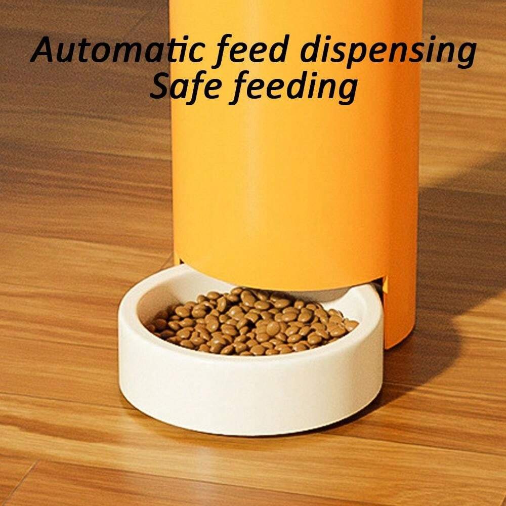 1pc 3Liter Automatic Cat Food Feeder For Home Decoration, Large