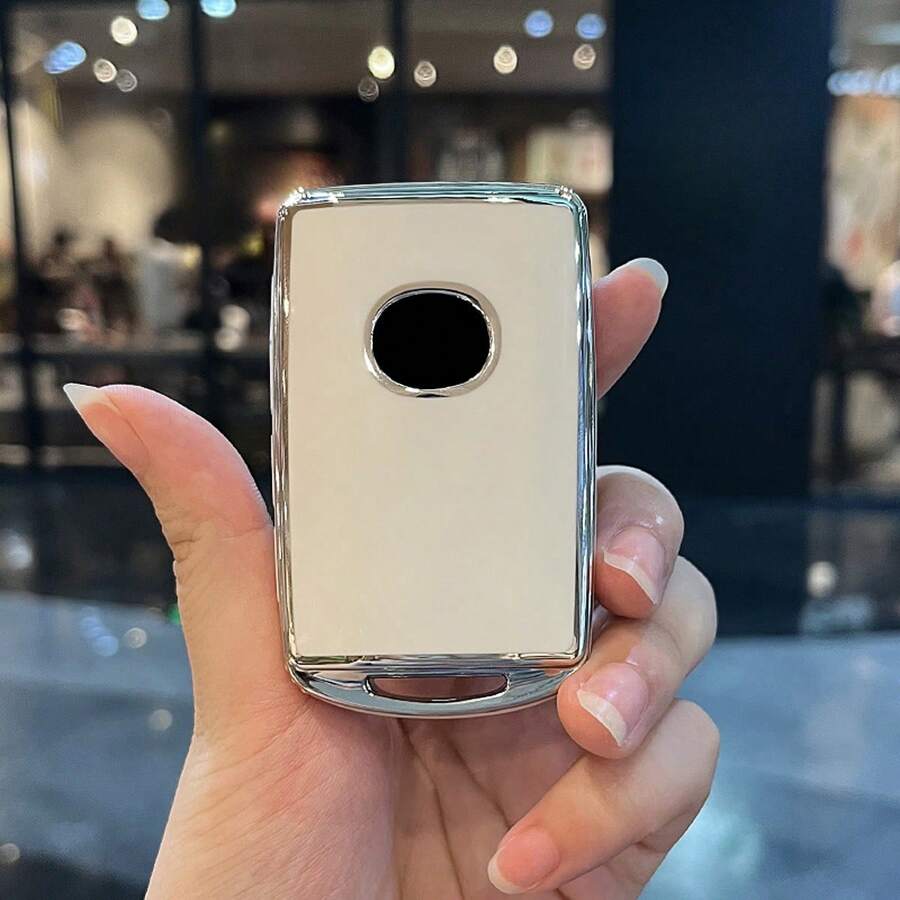 1个TPU汽车钥匙遥控器保护套，兼容Alexa 3、CX30、CX-30、CX-5、CX5、CX3、CX-3、CX8、CX-8、CX9、CX-9无钥匙进入系统配件 - 彩色 - 查看 1