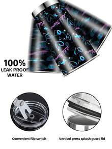 1 件，个性化 20 盎司不锈钢双层玻璃杯，多个区域印有名字的杯子，水杯，夏季饮具，定制 - 多色 - 查看 7