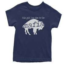 This Girl Has Ties To The Bills Mafia Youth T-Shirt
