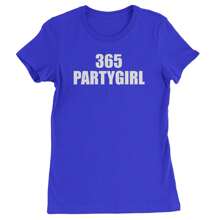 Womens T-Shirt - 寶藍色 - 查看 9