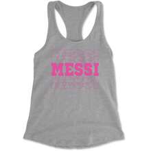 Miami Futbol Racerback Tank Top For Women - Navy Blue - View 2