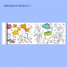 1pc 0.9m Color-Filling Drawing Paper, Large Size Scribble Paper, Coloring Painting Paper Roll, Watercolor Painting Canvas, Wall-Mountable, Non-Messy Back To School,Back To School,School Supplies