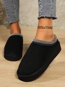 Camel Women Ultra-Soft Plush Slippers - Cozy Slip-On With Secure Anti-Slip Sole - Perfect For Indoor Lounging On Cold Days