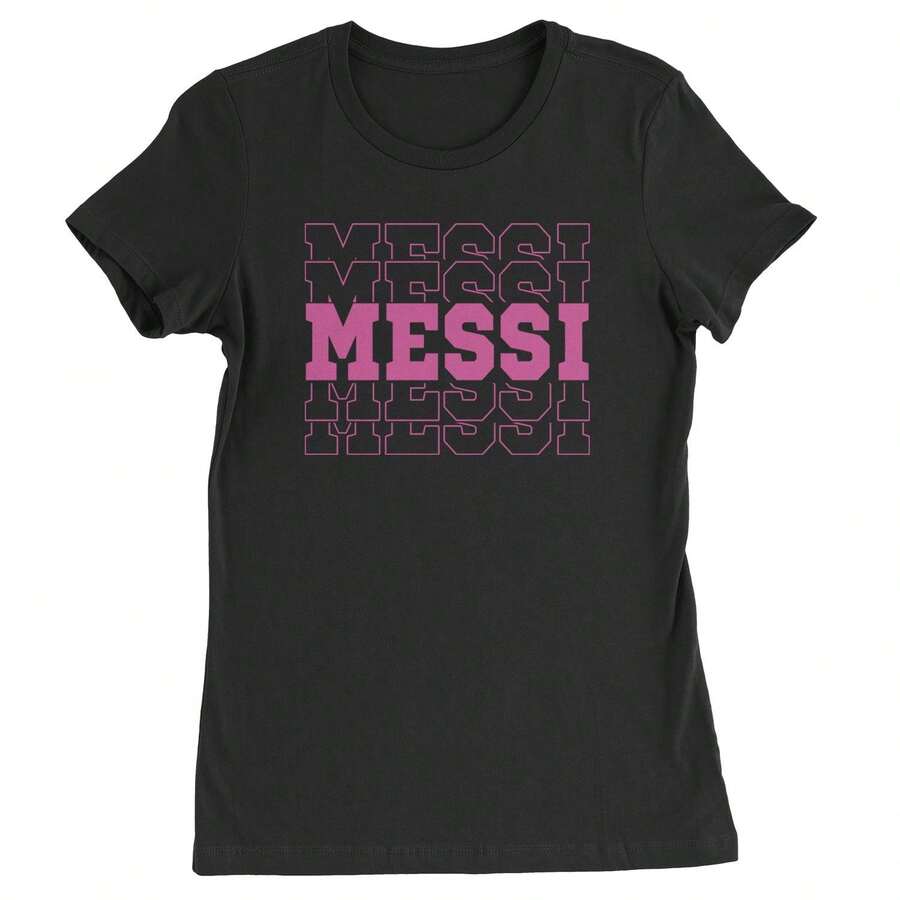 Miami Futbol Womens T-Shirt - màu đen - Xem 1