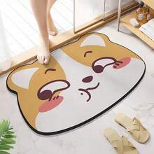 Animated Bathroom Mat Quick Drying Water Absorbent Non-Slip - 熊熊太陽050037 - 查看 3