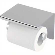 Toilet Roll Holder Space Aluminum Self Adhesive And Wall-Mounted Toilet Paper Roll Holder Kitchen Bathroom Wall Mounted Tissue Paper Dispenser For Kitchen And Bathroom - Variant1 - View 3