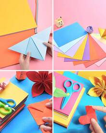 Coloured Paper A4 Card - Rainbow Coloured Card (Pack Of 100 Sheets & 15 Colours) - Orange - View 5