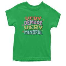 Very Demure, Very Mindful Youth T-Shirt - 紮染棉花糖 - 查看 5
