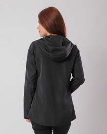 JAQUETA CORTA VENTO COM CAPUZ LEA