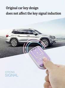 TPU Car Remote Key Fob Cover Protector Case Fit For Accord, Civic, CRV, Pilot, Ridgeline, Odyssey, Passport Keyless Entry Remote Control - one-size - View 7