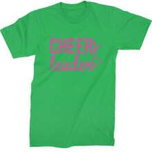 Cheerleader Heart Love Mens T-Shirt - 黃色 - 查看 6