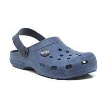 Kit 3 Pairs Unisex Classic Adult Babouche Sandal Nursing Kitchen Hospital White Light Shoe Comfortable Soft Slipper Women And Men Orthopedic Original Non-Slip Clog Cheap - 白色+粉紅色+海軍藍 - 查看 2