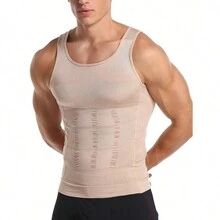 Kit With 2 Bodyshaper Posture Corrector Men's Shaping Belts - Đen và trắng - Xem 4
