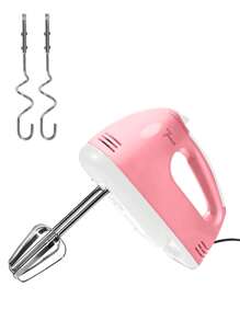 PANCERKA 1 套电动手动搅拌机,7 档手持打蛋器打蛋器,电动搅拌机,家用电器搅拌器,电动食物搅拌机厨房碗辅助搅拌器搅拌 - 美規A型插(110-127V) - 查看 17