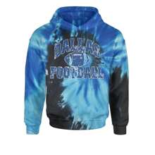 Dallas Distressed Football Youth-Sized Hoodie - Tie-dye pacific - View 7