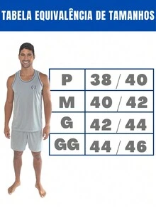 2 Pajama Shorts With Closed Tank Top For Adult Men's Line - 墨綠色 - 查看 2