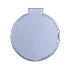 PromoClick Pack Of 5 Metallic Look Plastic Mirrors - Silver - View 4