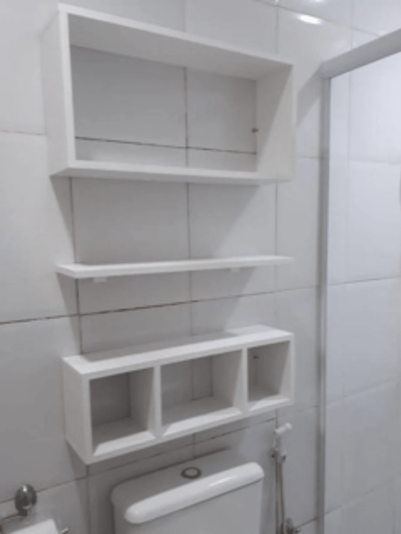 Bathroom Shelf And Niche Kit 50CM 3 Piece Kit SHEIN UK