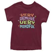 Very Demure, Very Mindful Youth T-Shirt - 紮染棉花糖 - 查看 7